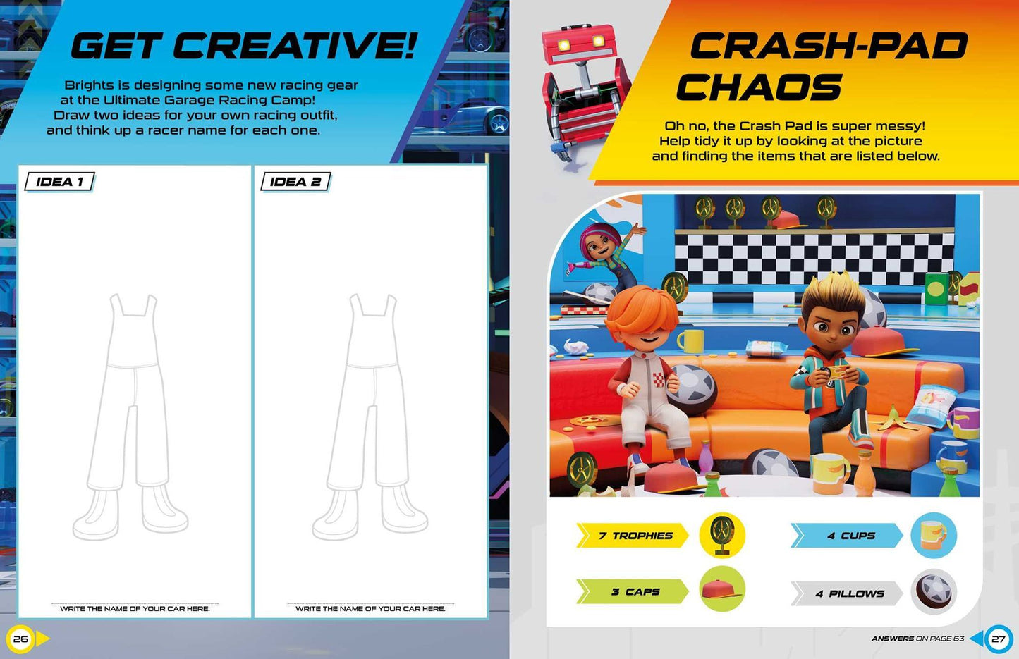 Hot Wheels Let's Race: Activity Book