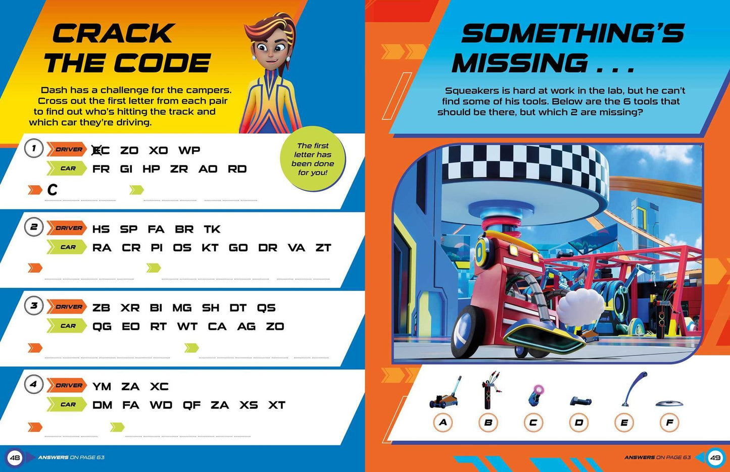 Hot Wheels Let's Race: Activity Book