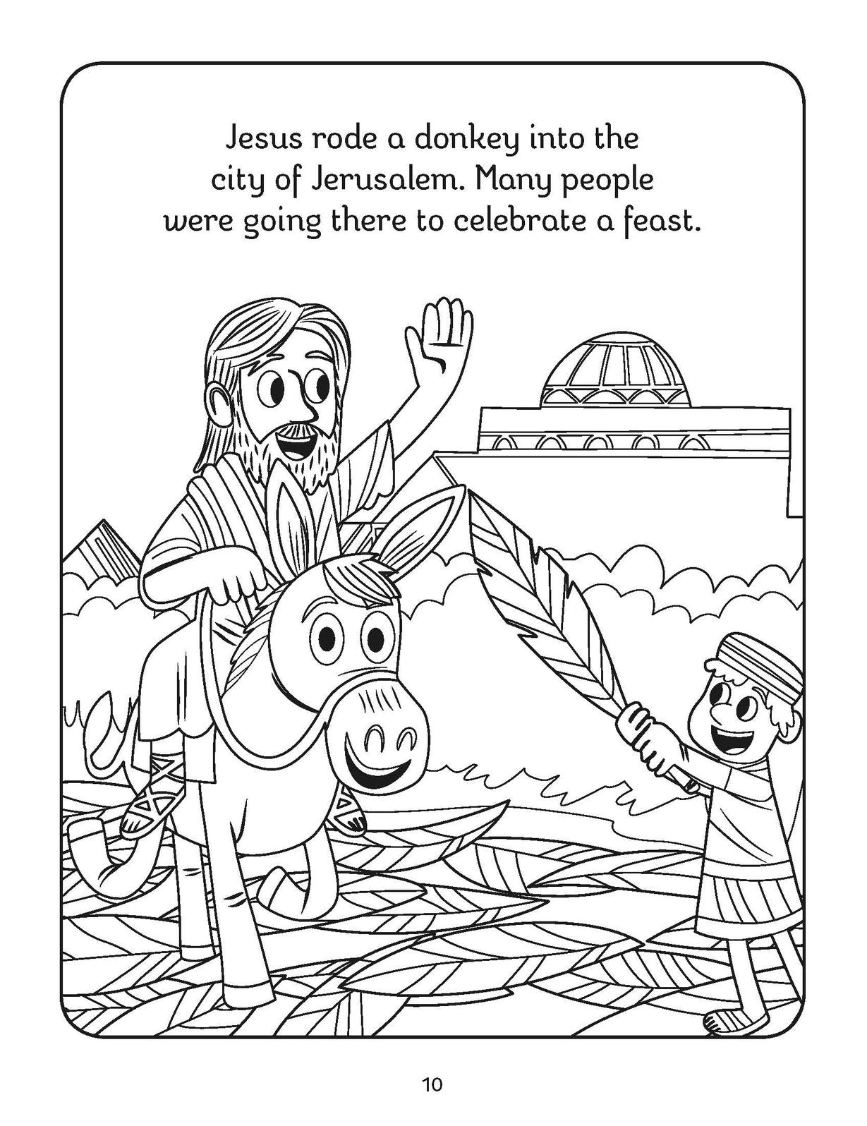Easter Coloring and Activity Book