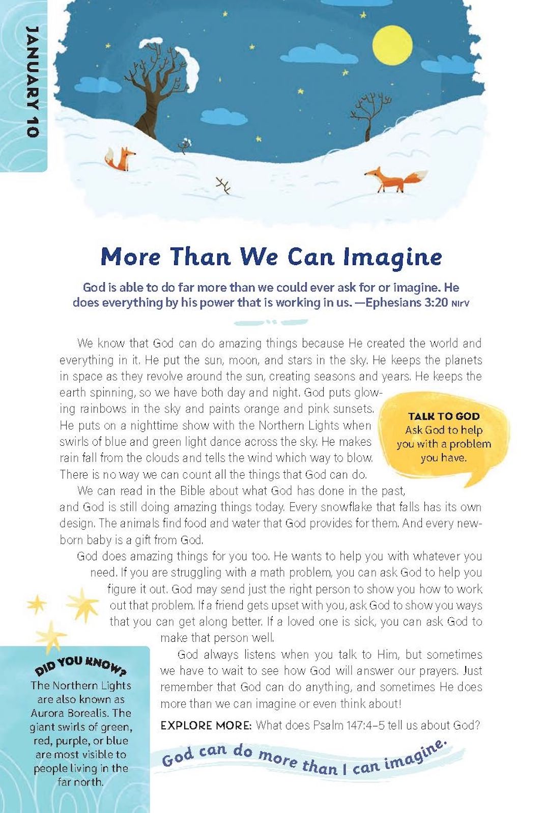 Our Daily Bread for Kids