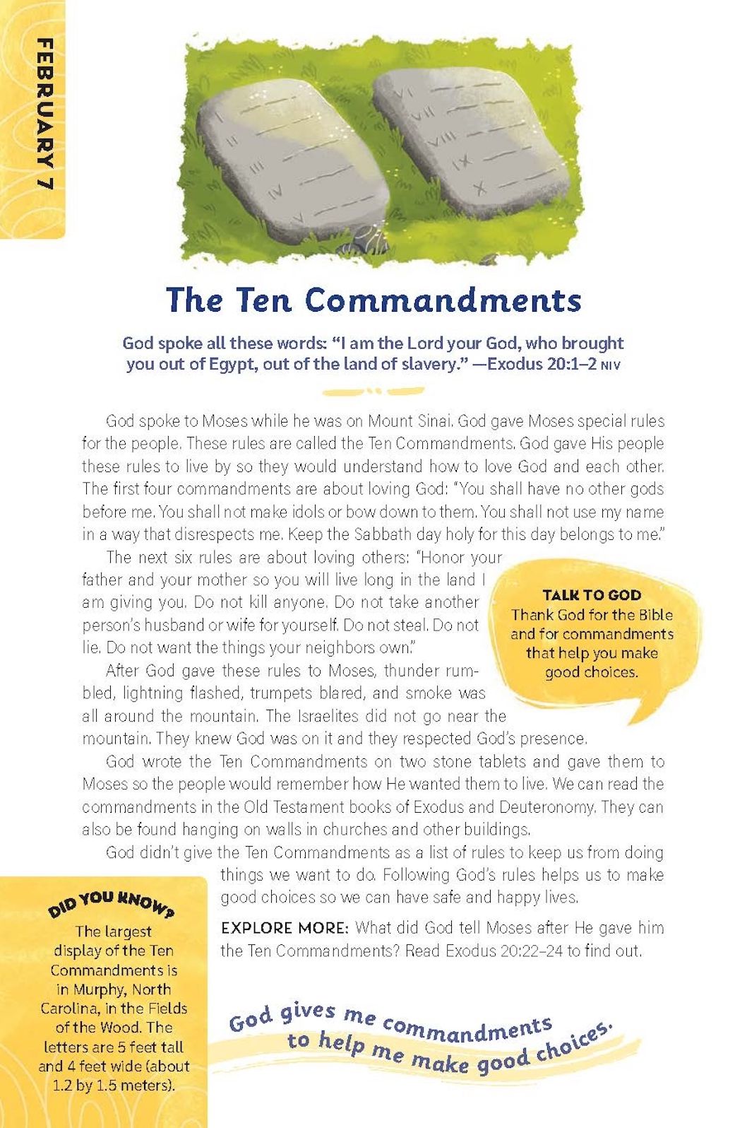 Our Daily Bread for Kids