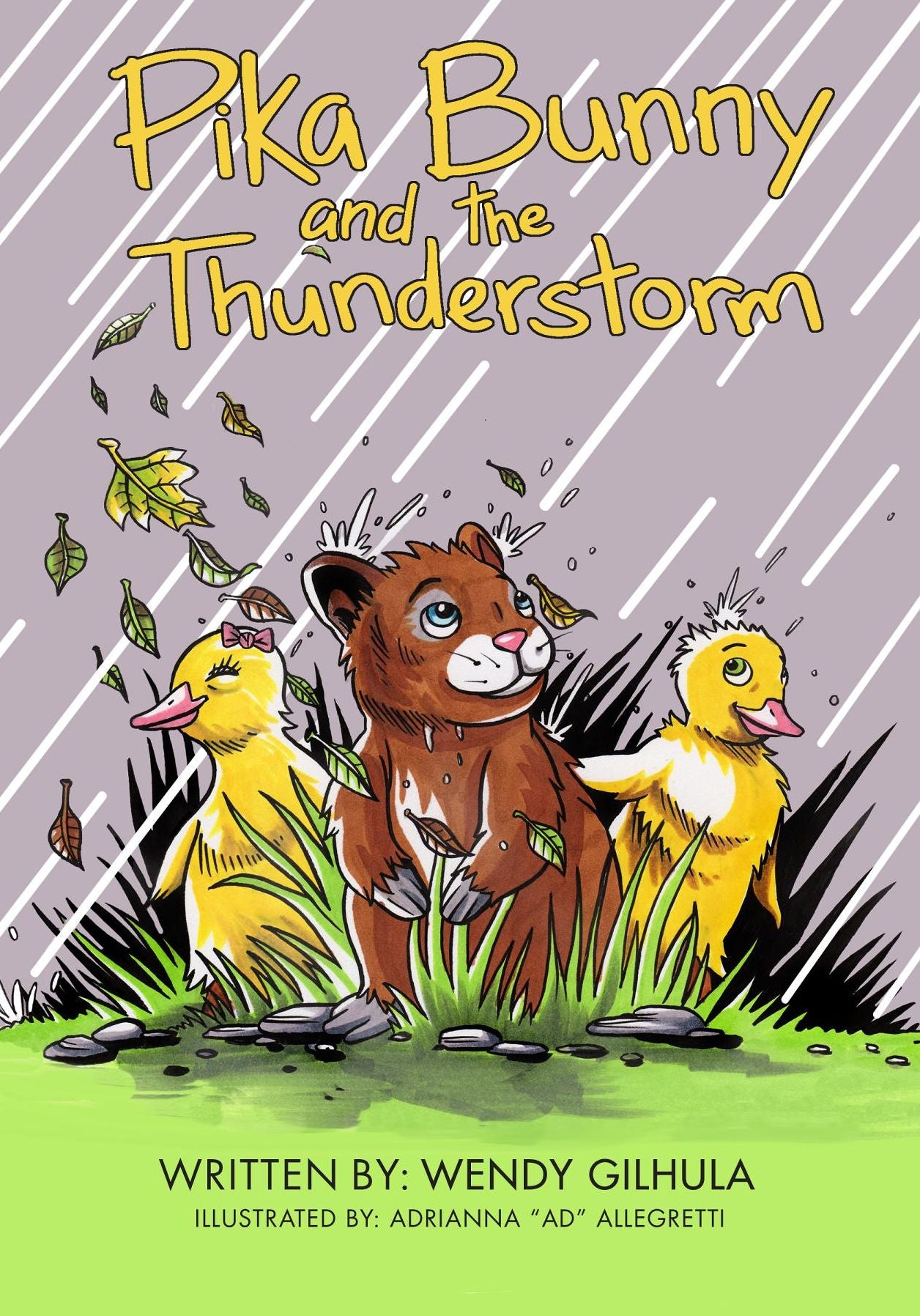 Pika Bunny and the Thunderstorm