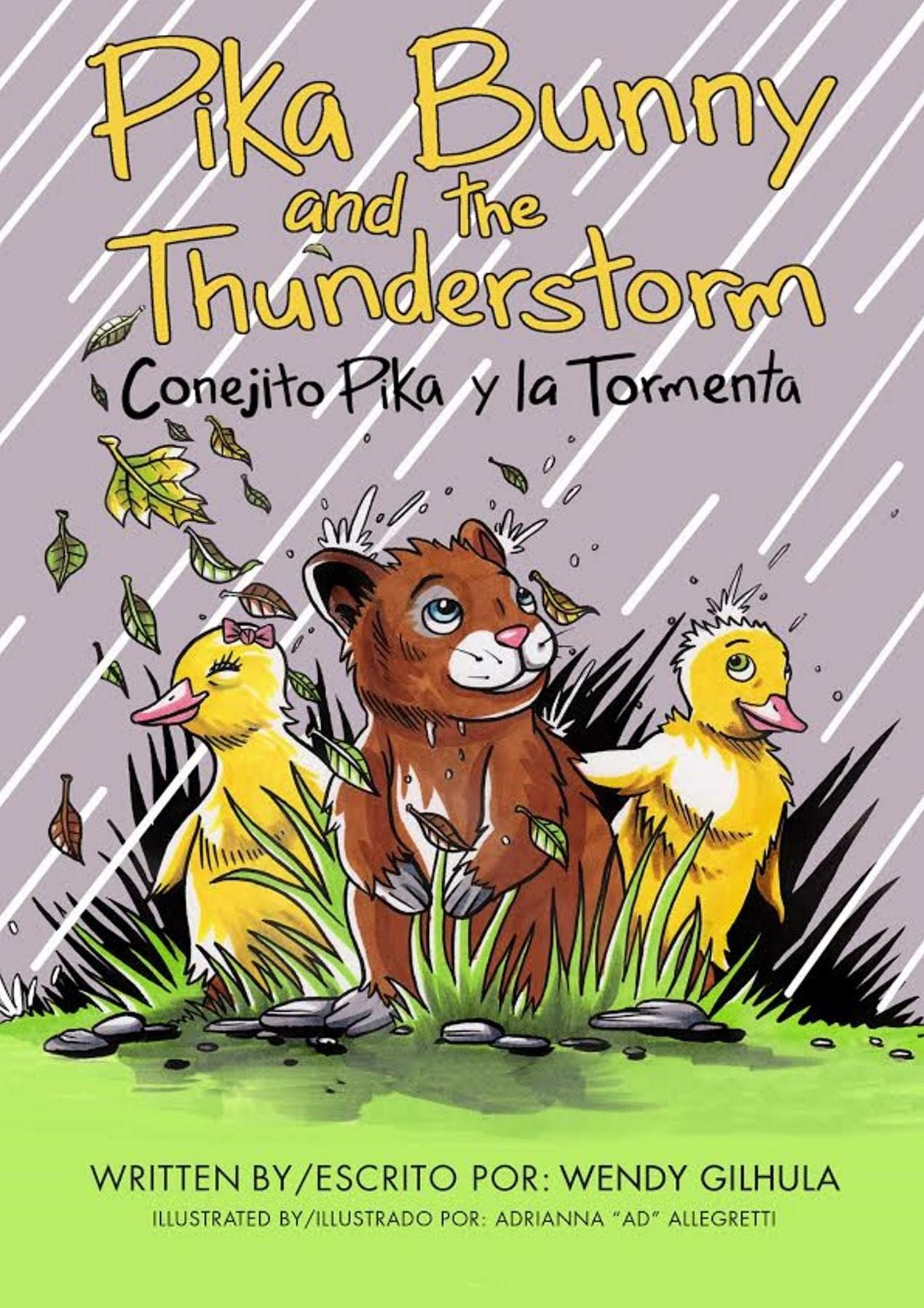 Pika Bunny and the Thunderstorm: Conejito Pika y la Tormenta