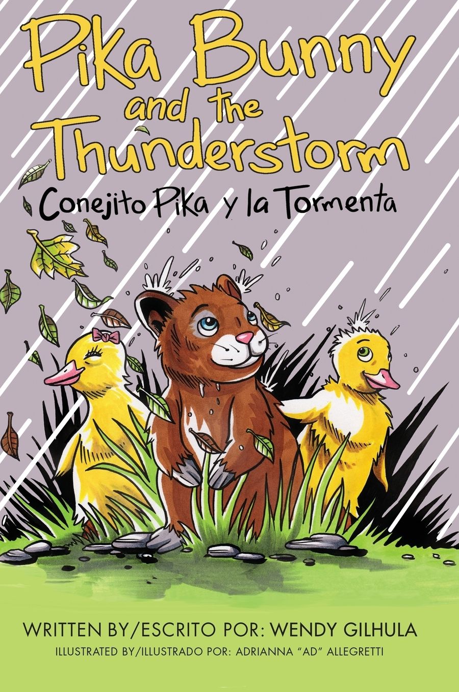 Pika Bunny and the Thunderstorm: Conejito Pika y la Tormenta
