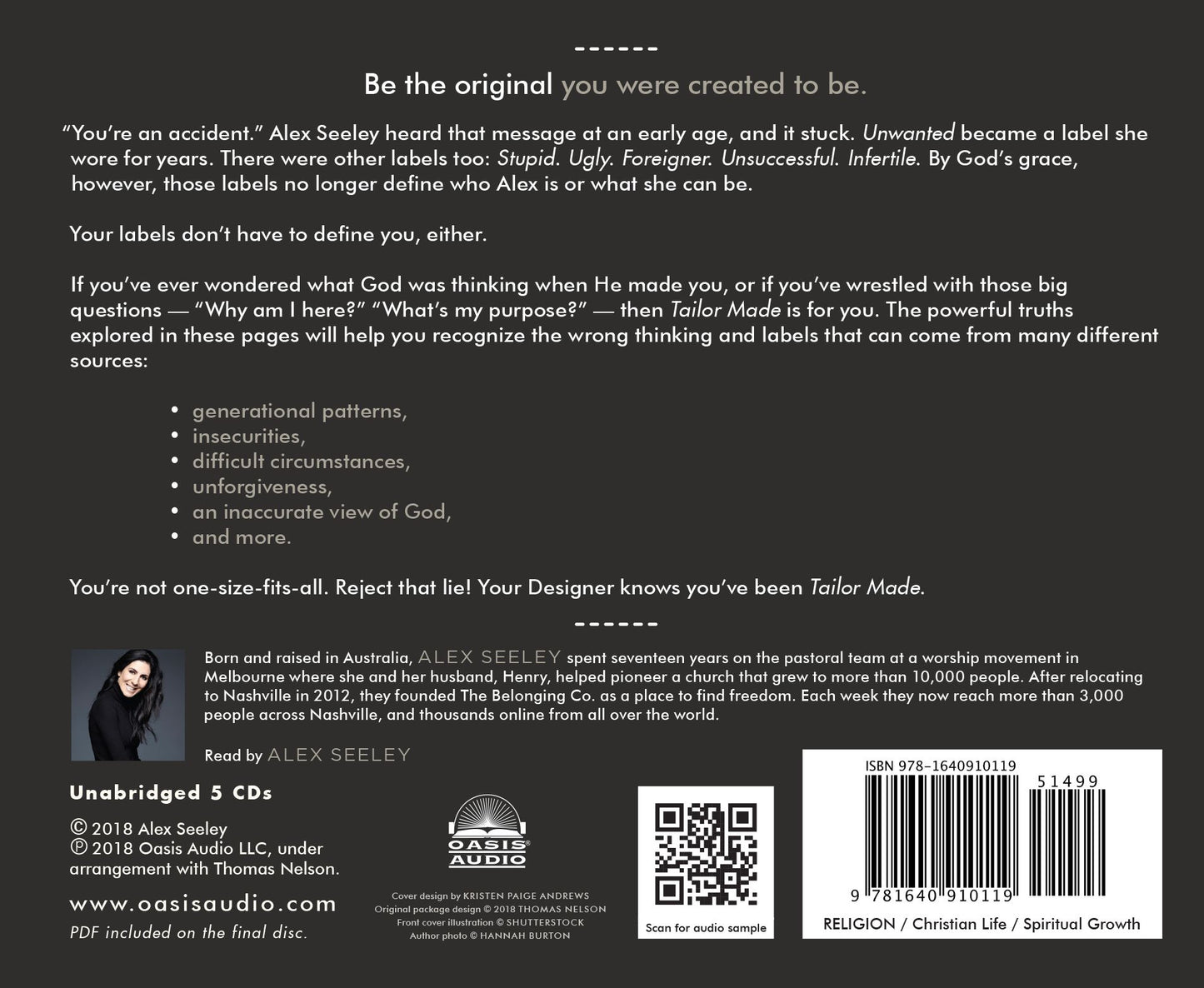 Tailor Made: Discover the Secret to Who God Created You to Be