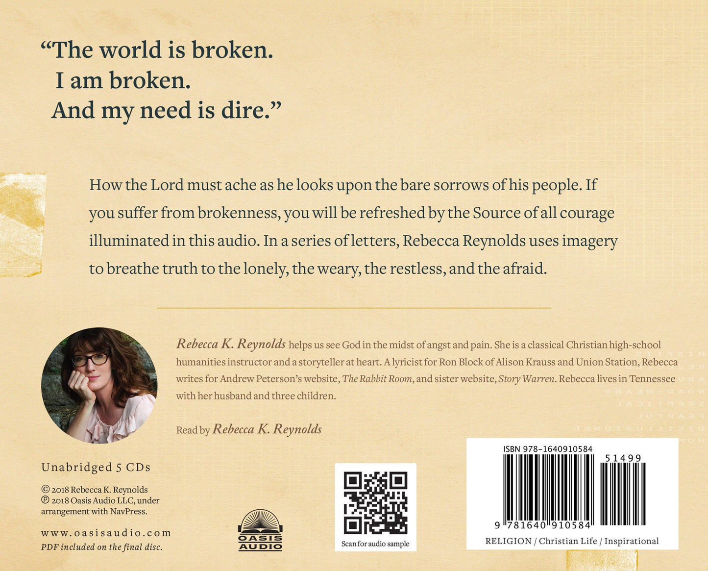 Courage, Dear Heart: Letters to a Weary World
