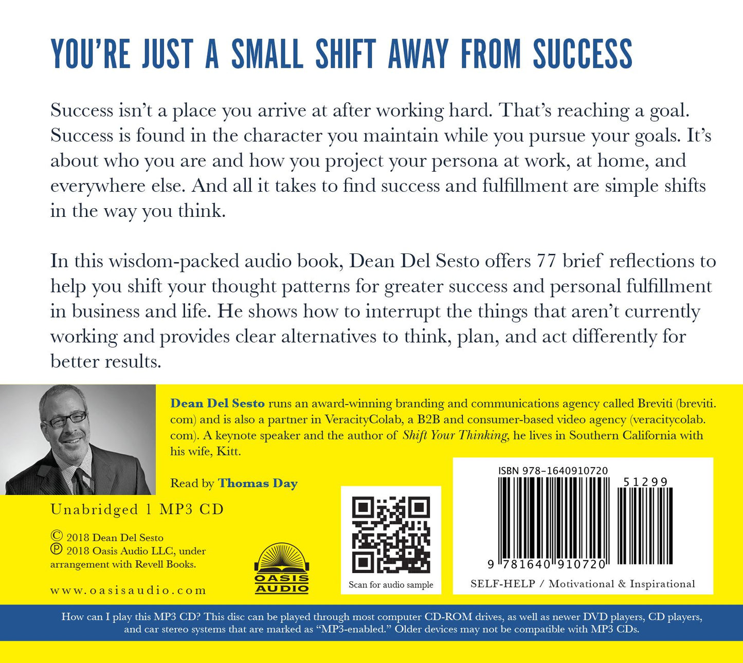 Shift Your Thinking For Success: 77 Ways to Win at Work and in Life