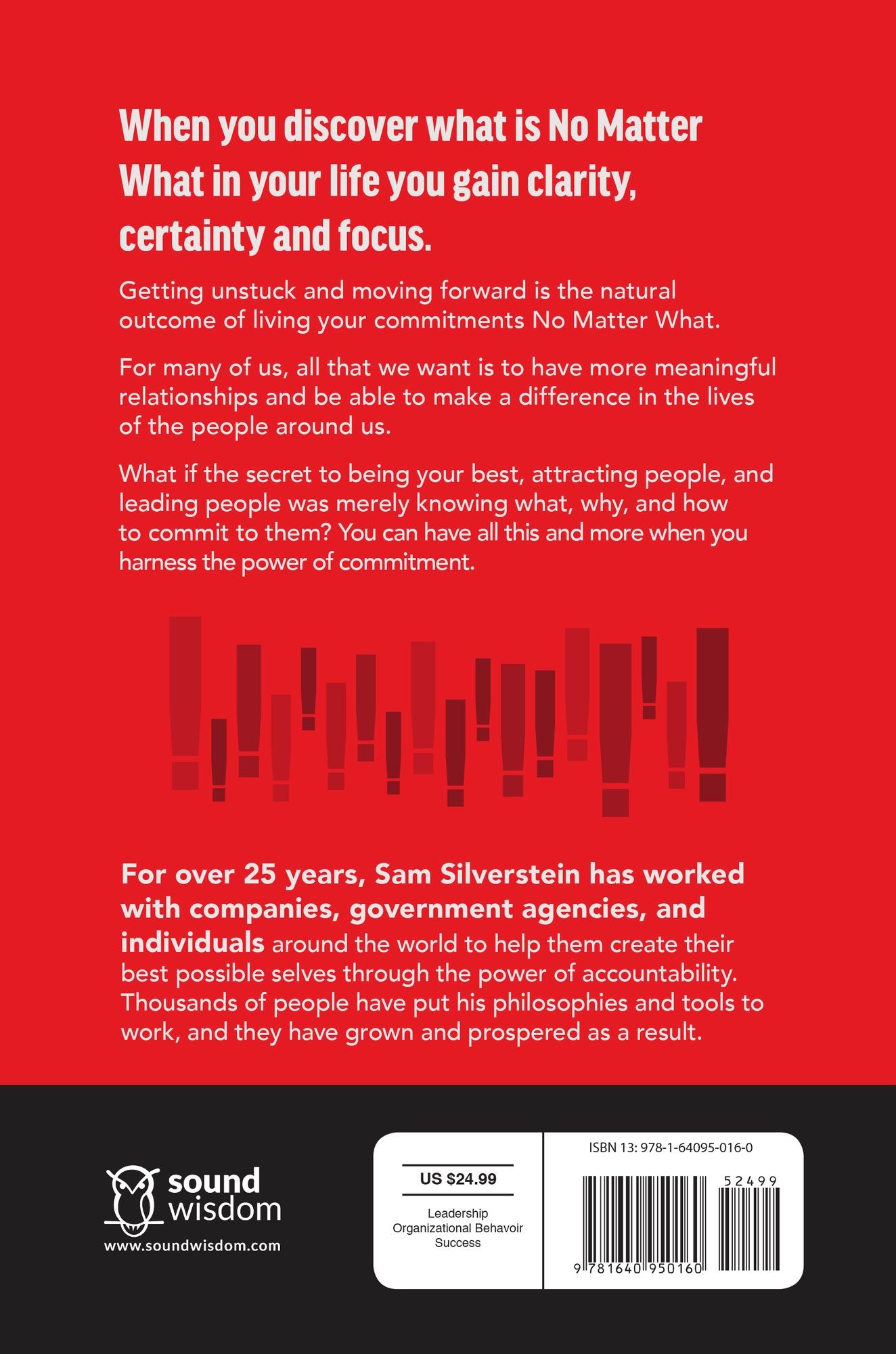 No Matter What: The 10 Commitments of Accountability