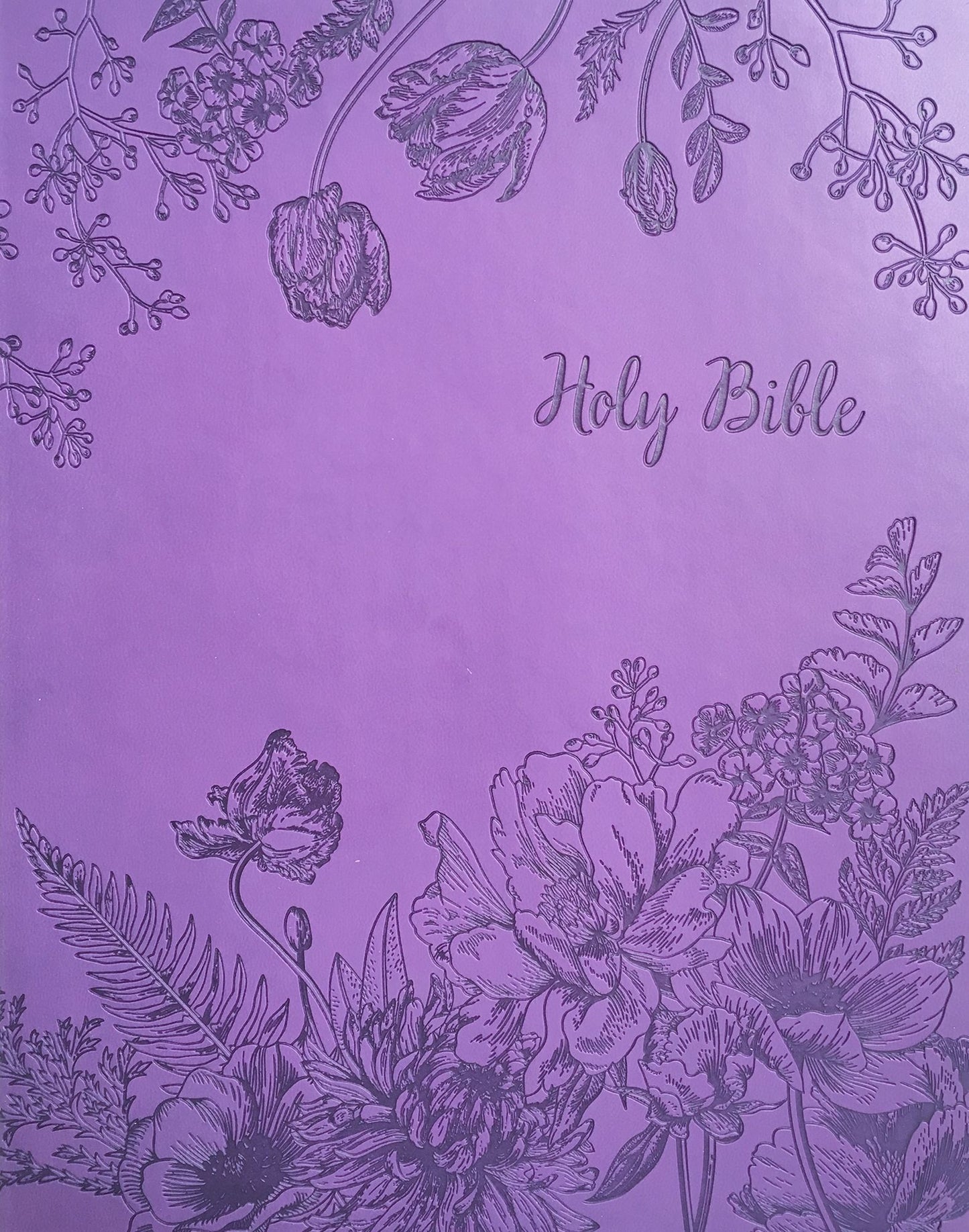 KJVER Sword Study Bible Giant Print Designer Purple Ultrasoft: King James Version Easy Read