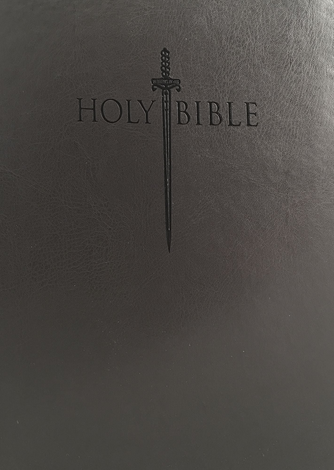 KJVER Sword Study Bible Giant Print Charcoal Ultrasoft: King James Version Easy Read