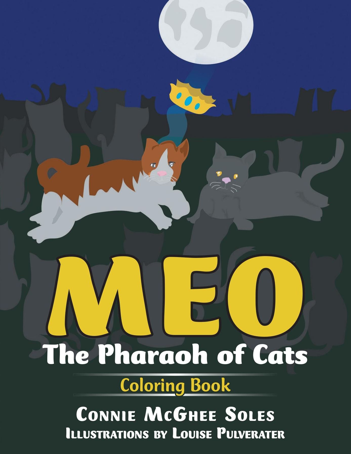 Meo: The Pharaoh of Cats Coloring Book