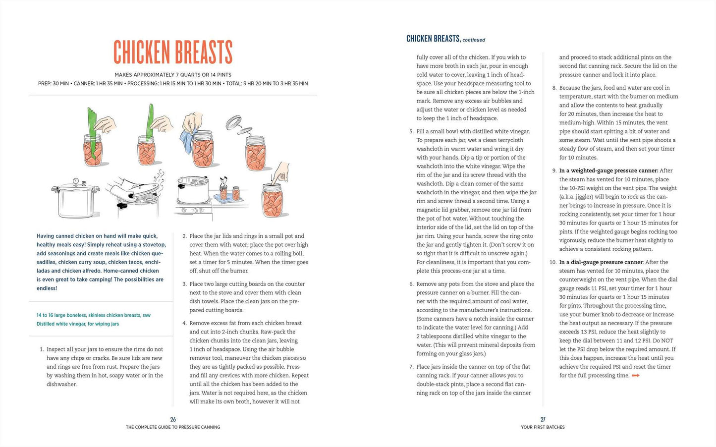 The Complete Guide to Pressure Canning: Everything You Need to Know to Can Meats, Vegetables, Meals in a Jar, and More