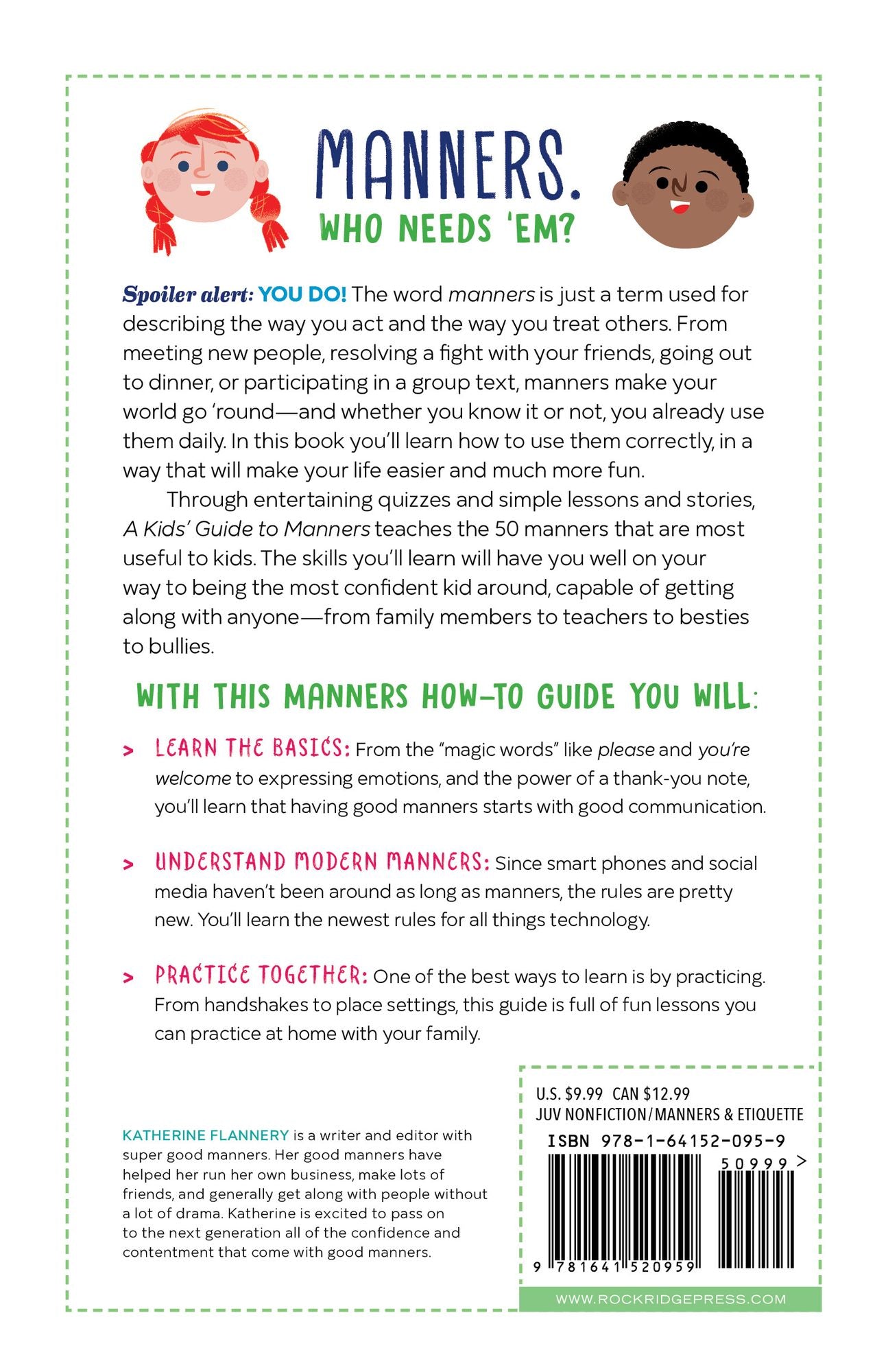 A Kids' Guide to Manners: 50 Fun Etiquette Lessons for Kids (and Their Families)