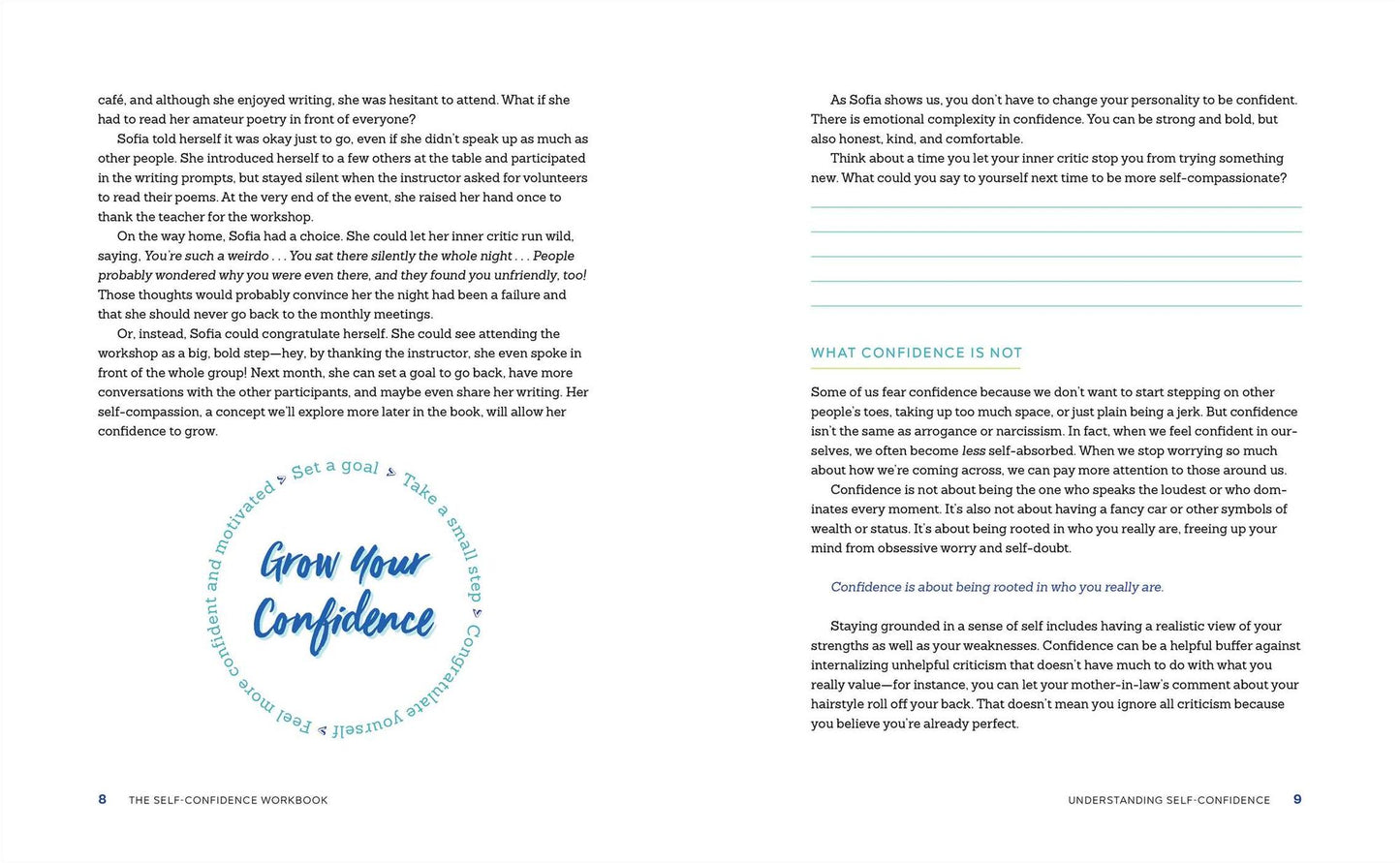 The Self Confidence Workbook: A Guide to Overcoming Self-Doubt and Improving Self-Esteem