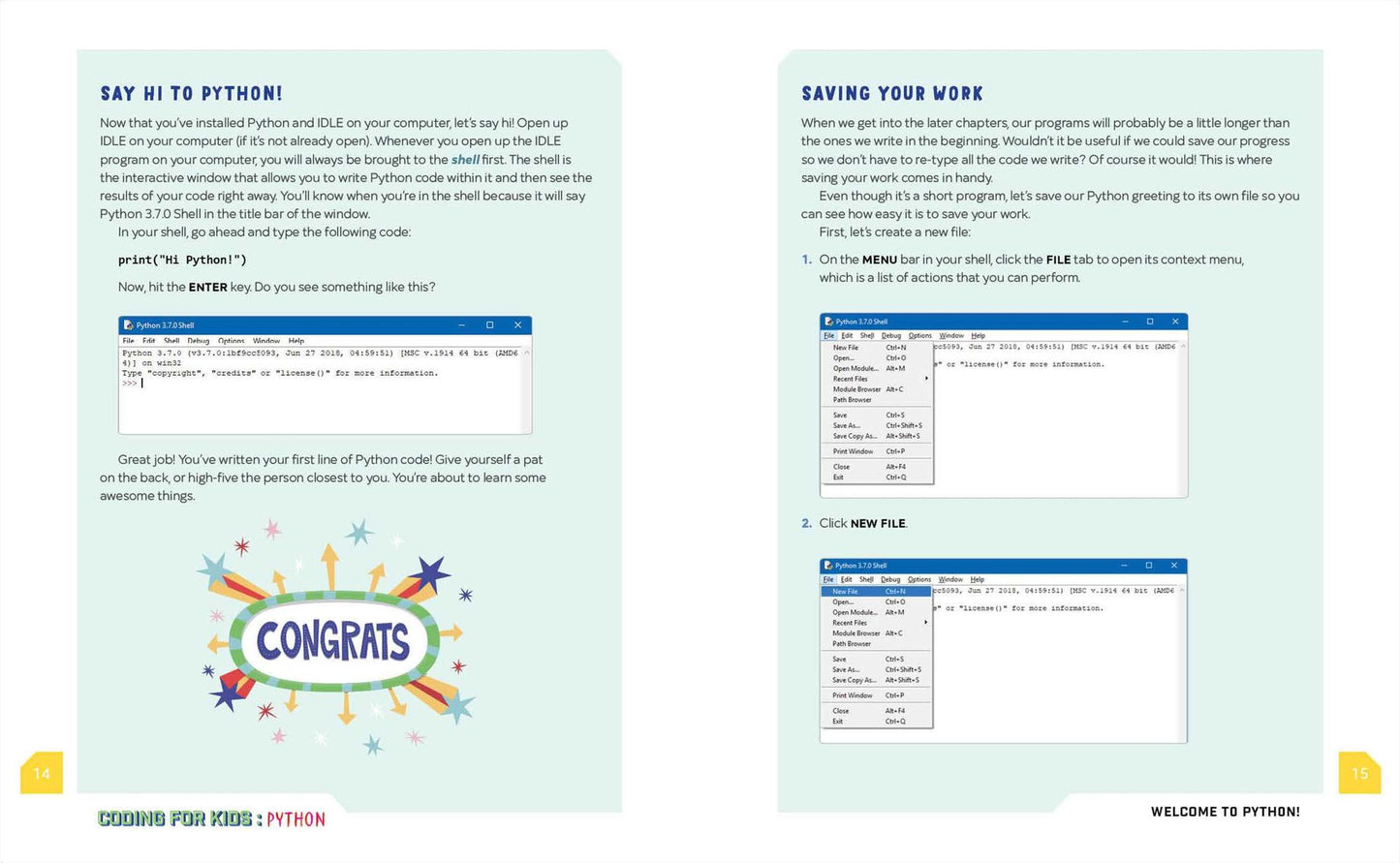 Coding for Kids: Python: Learn to Code with 50 Awesome Games and Activities