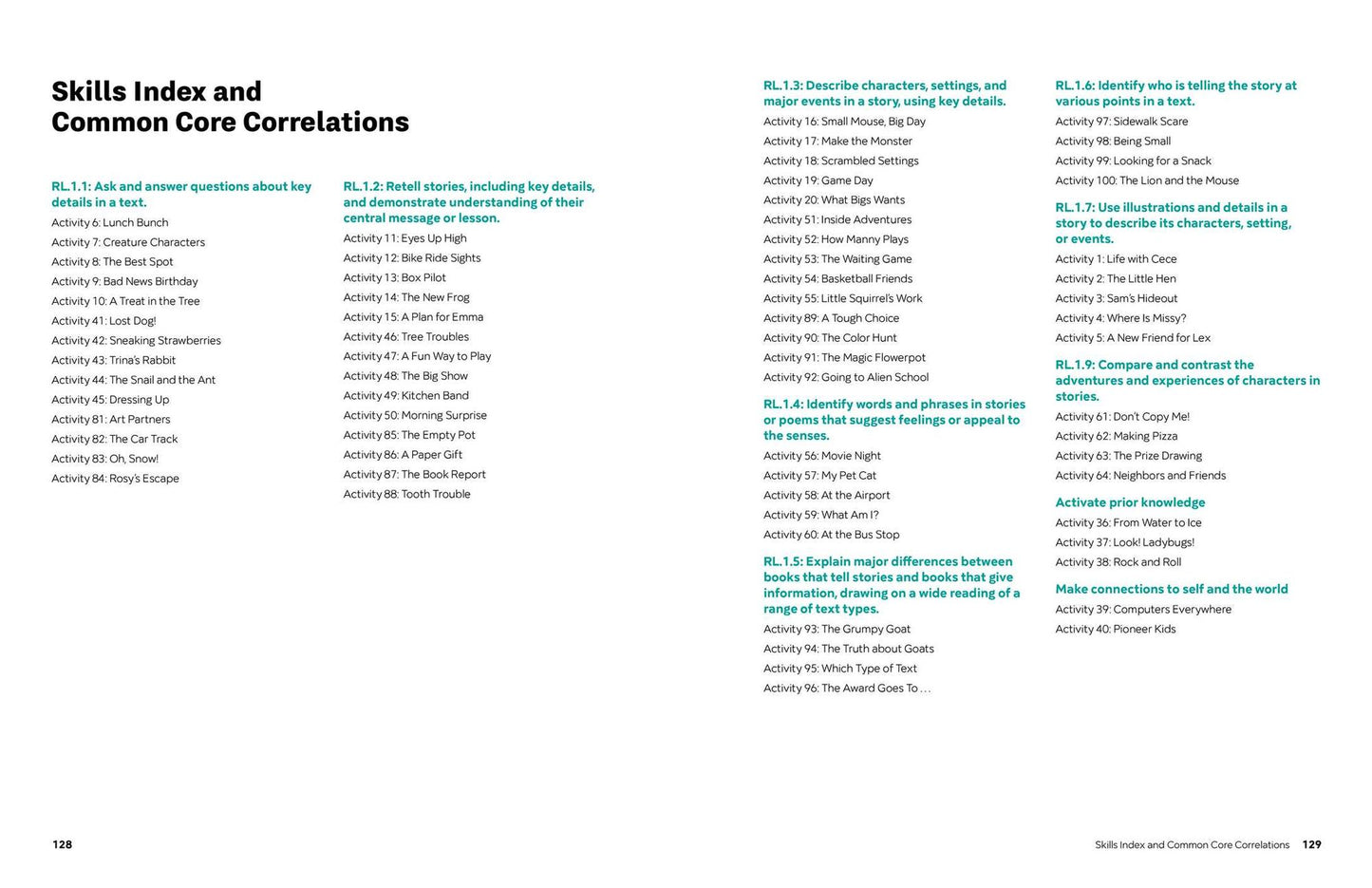 The Big Book of Reading Comprehension Activities, Grade 1: 120 Activities for After-School and Summer Reading Fun