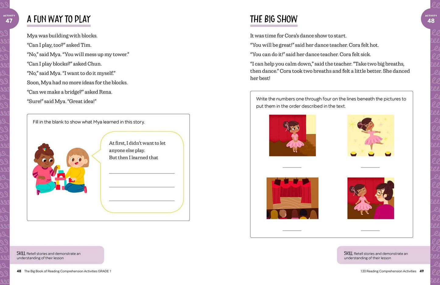 The Big Book of Reading Comprehension Activities, Grade 1: 120 Activities for After-School and Summer Reading Fun
