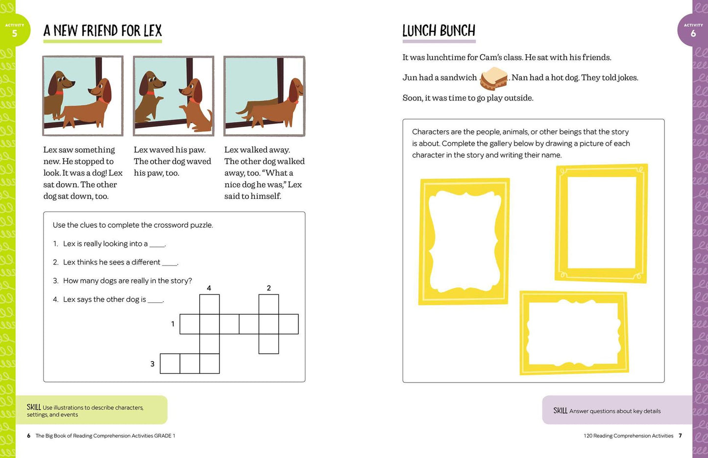 The Big Book of Reading Comprehension Activities, Grade 1: 120 Activities for After-School and Summer Reading Fun