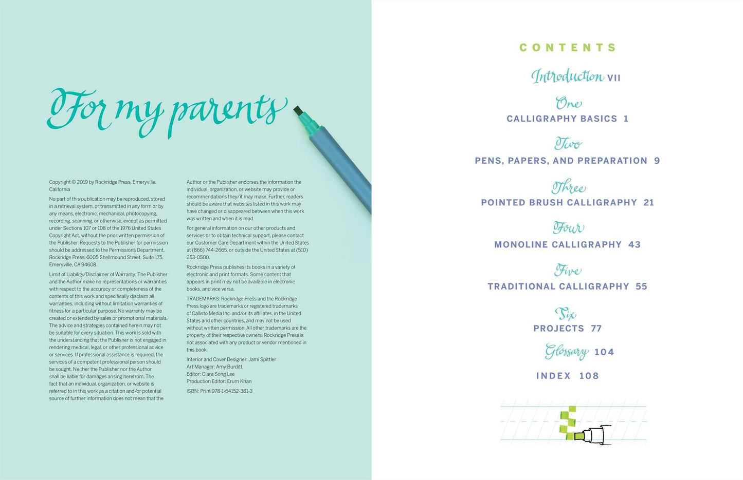 Modern Calligraphy for Kids: A Step-by-Step Guide and Workbook for Lettering Fun