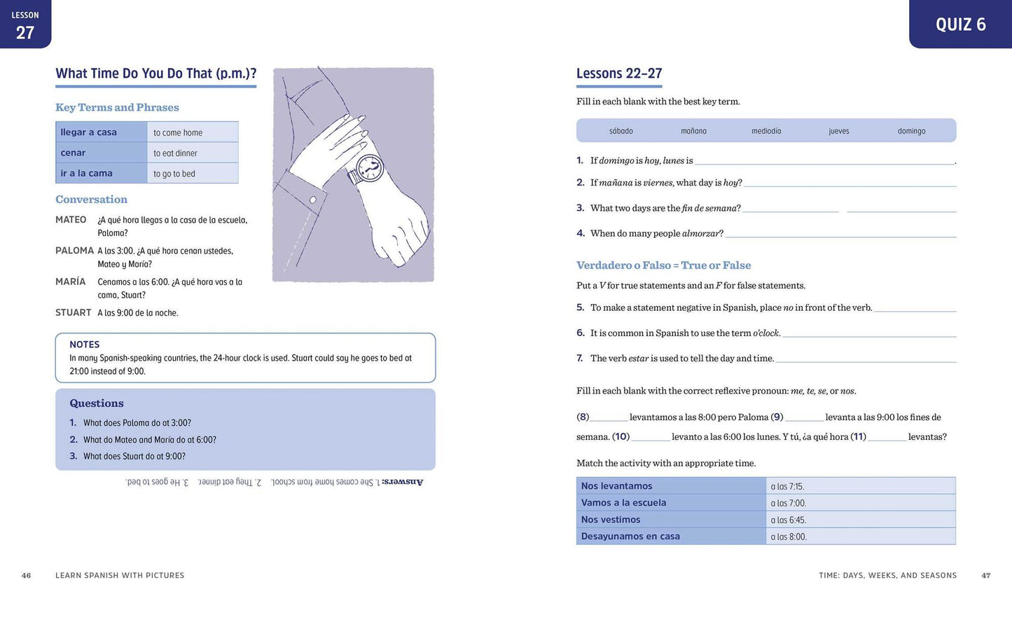 Learn Spanish with Pictures: Easy, Visual Lessons to Master Basic Grammar and Vocabulary