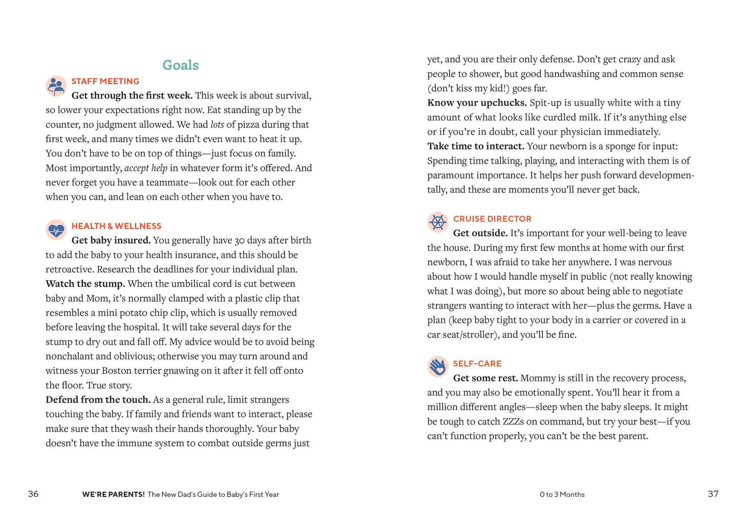 We're Parents! The First-Time Dad's Guide to Baby's First Year: Everything You Need to Know to Survive and Thrive Together