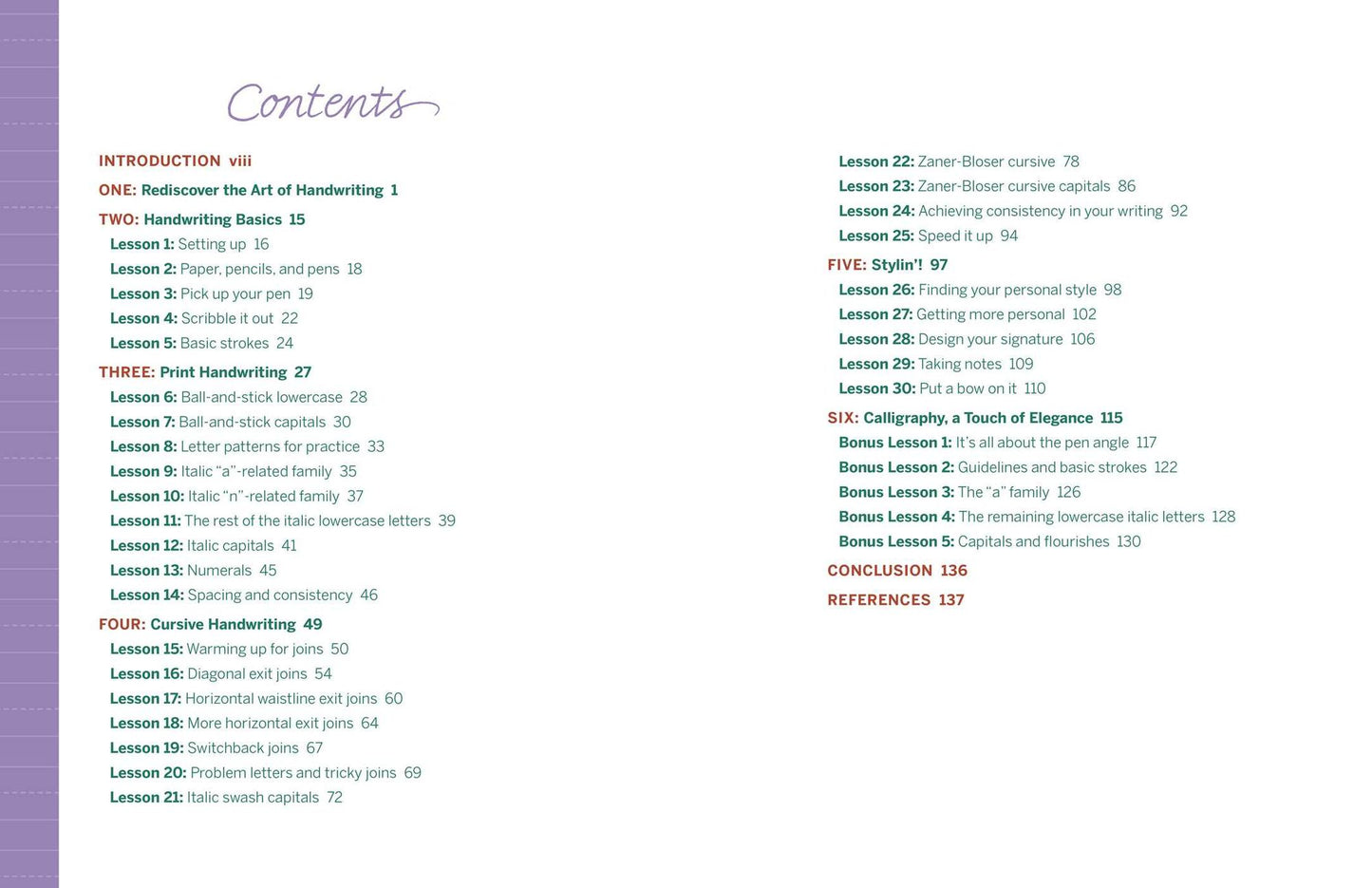 Print and Cursive Handwriting Workbook: 35 Lessons to Improve Your Penmanship