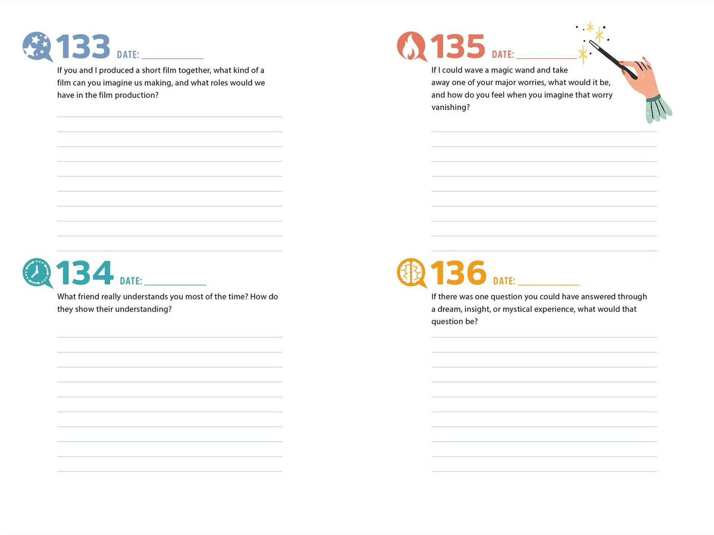 A Year of Us: A Couple's Journal: One Question a Day to Spark Fun and Meaningful Conversations