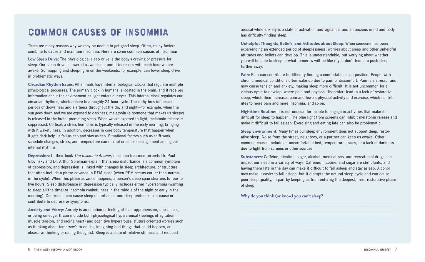 The 4-Week Insomnia Workbook: A Drug-Free Program to Build Healthy Habits and Achieve Restful Sleep