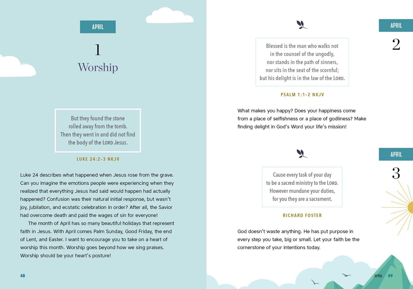 He Lifts My Head High: 3-Minute Daily Affirmations for Christians