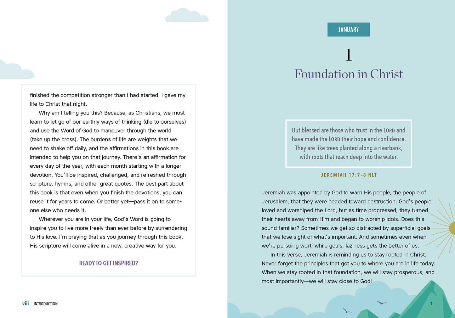 He Lifts My Head High: 3-Minute Daily Affirmations for Christians