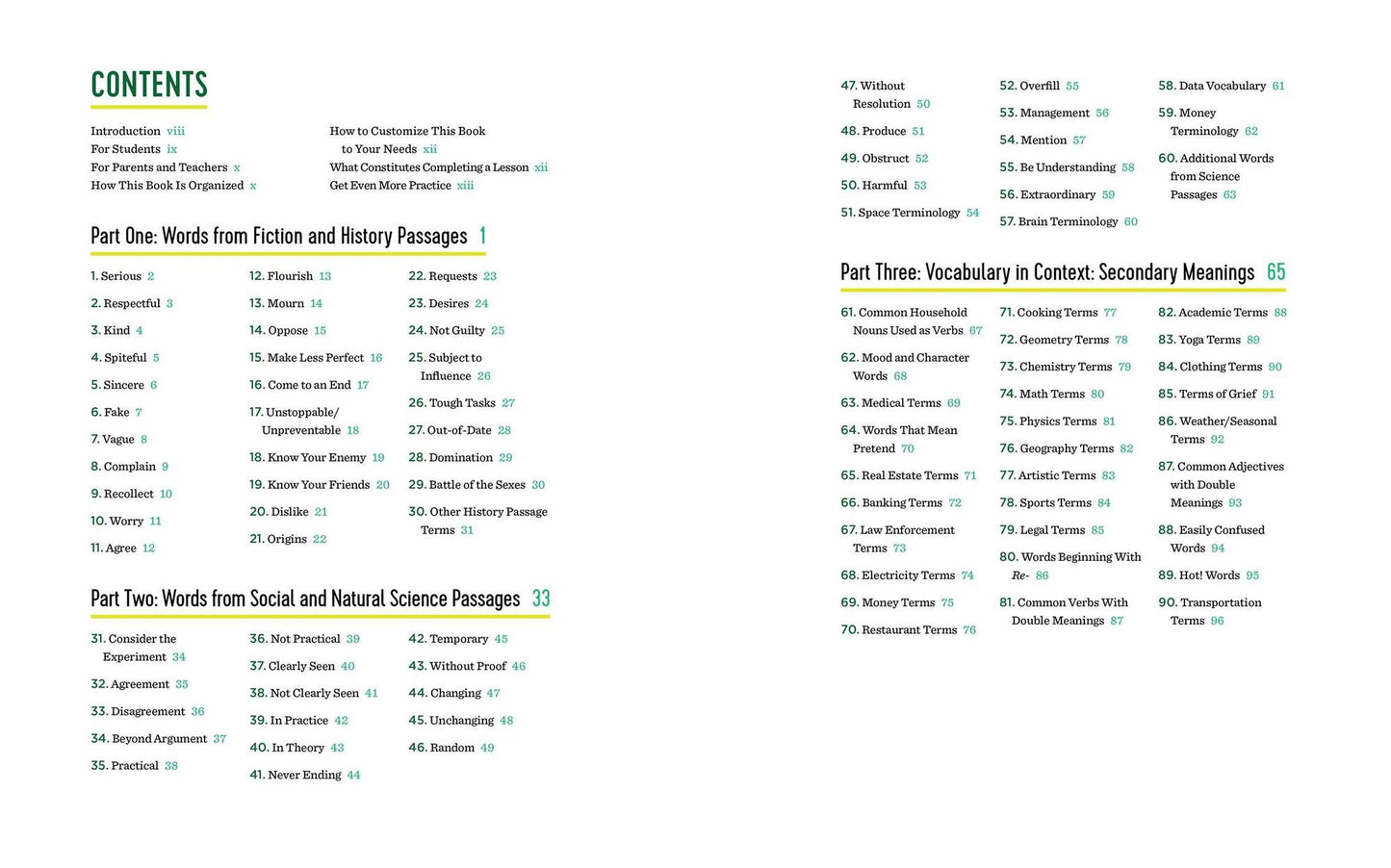 Seberson Method: New SAT(R) Vocabulary Workbook: Over 700 High-Frequency Words to Master