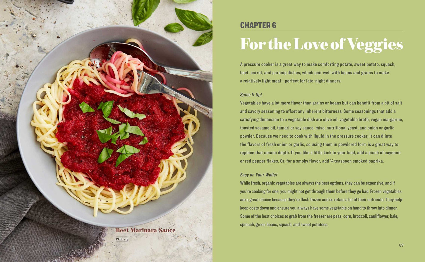 The Vegan Electric Pressure Cooker Cookbook: Simple 5-Ingredient Recipes for Your Plant-Based Lifestyle