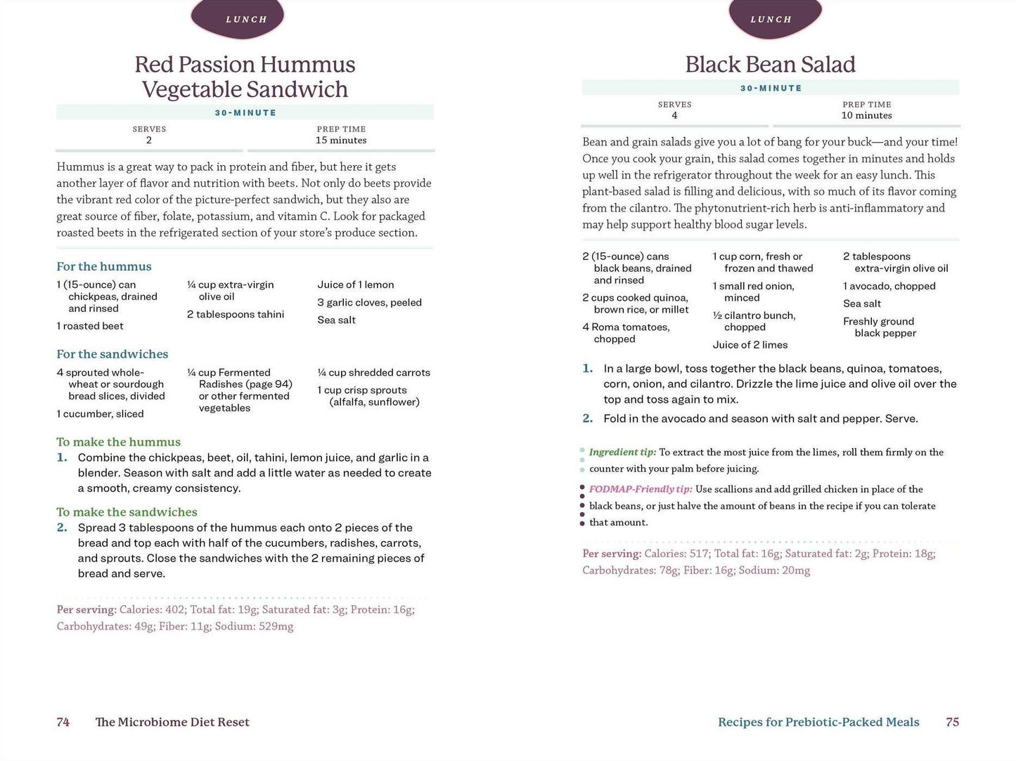 The Microbiome Diet Reset: A Practical Guide to Restore and Protect a Healthy Microbiome