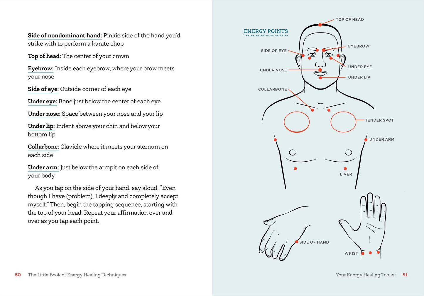The Little Book of Energy Healing Techniques: Simple Practices to Heal Body, Mind, and Spirit