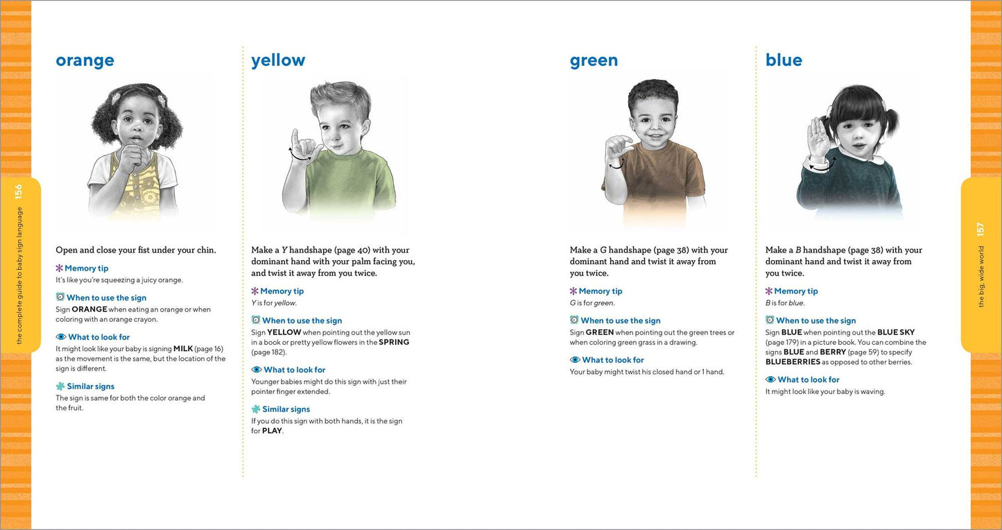The Complete Guide to Baby Sign Language: 200+ Signs for You and Baby to Learn Together