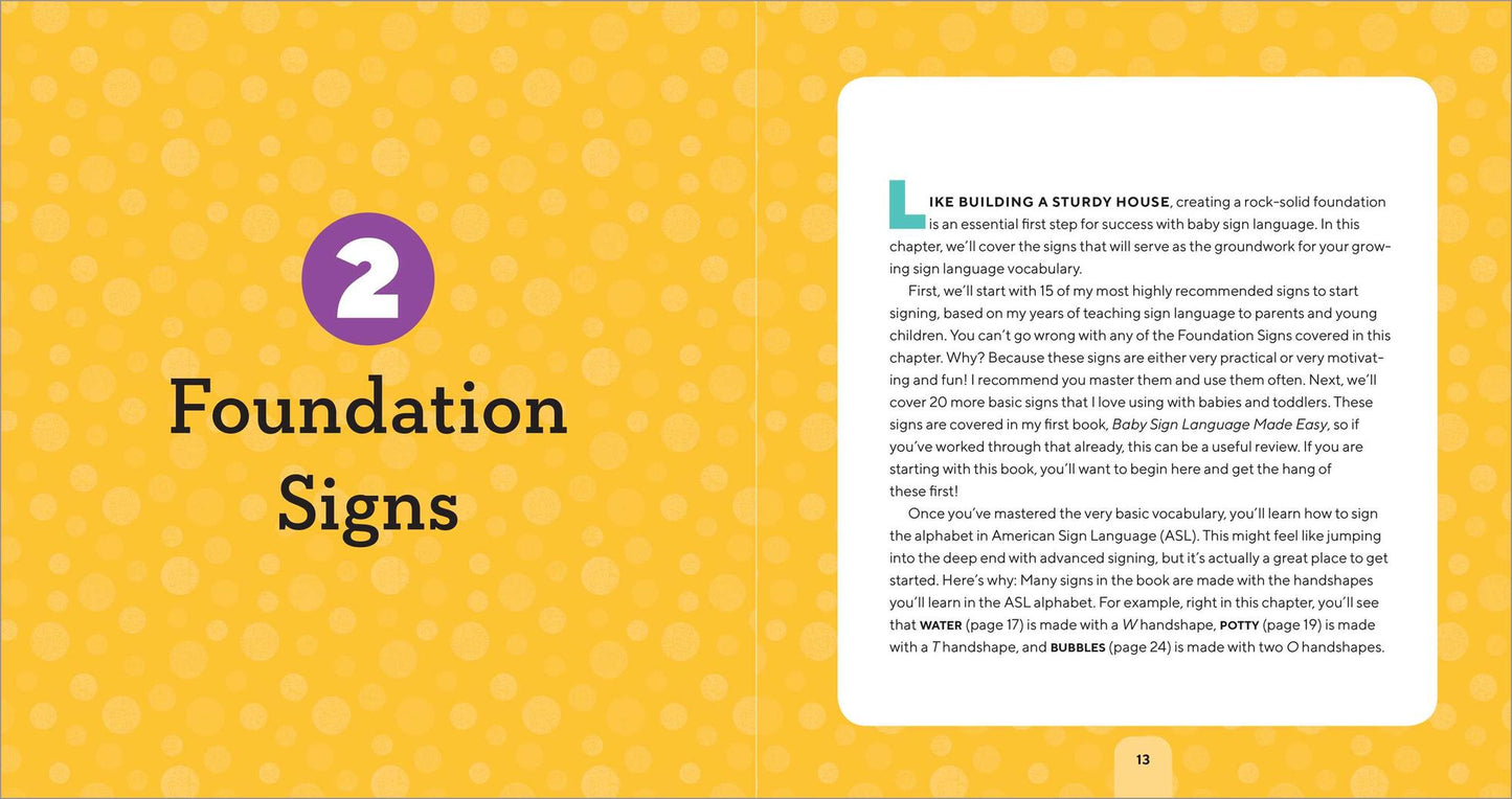 The Complete Guide to Baby Sign Language: 200+ Signs for You and Baby to Learn Together