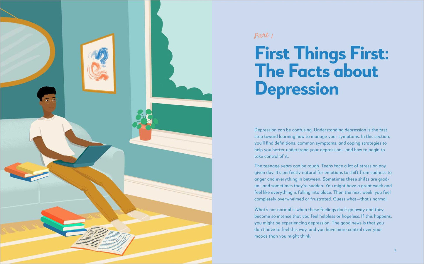 The Depression Workbook for Teens: Tools to Improve Your Mood, Build Self-Esteem, and Stay Motivated