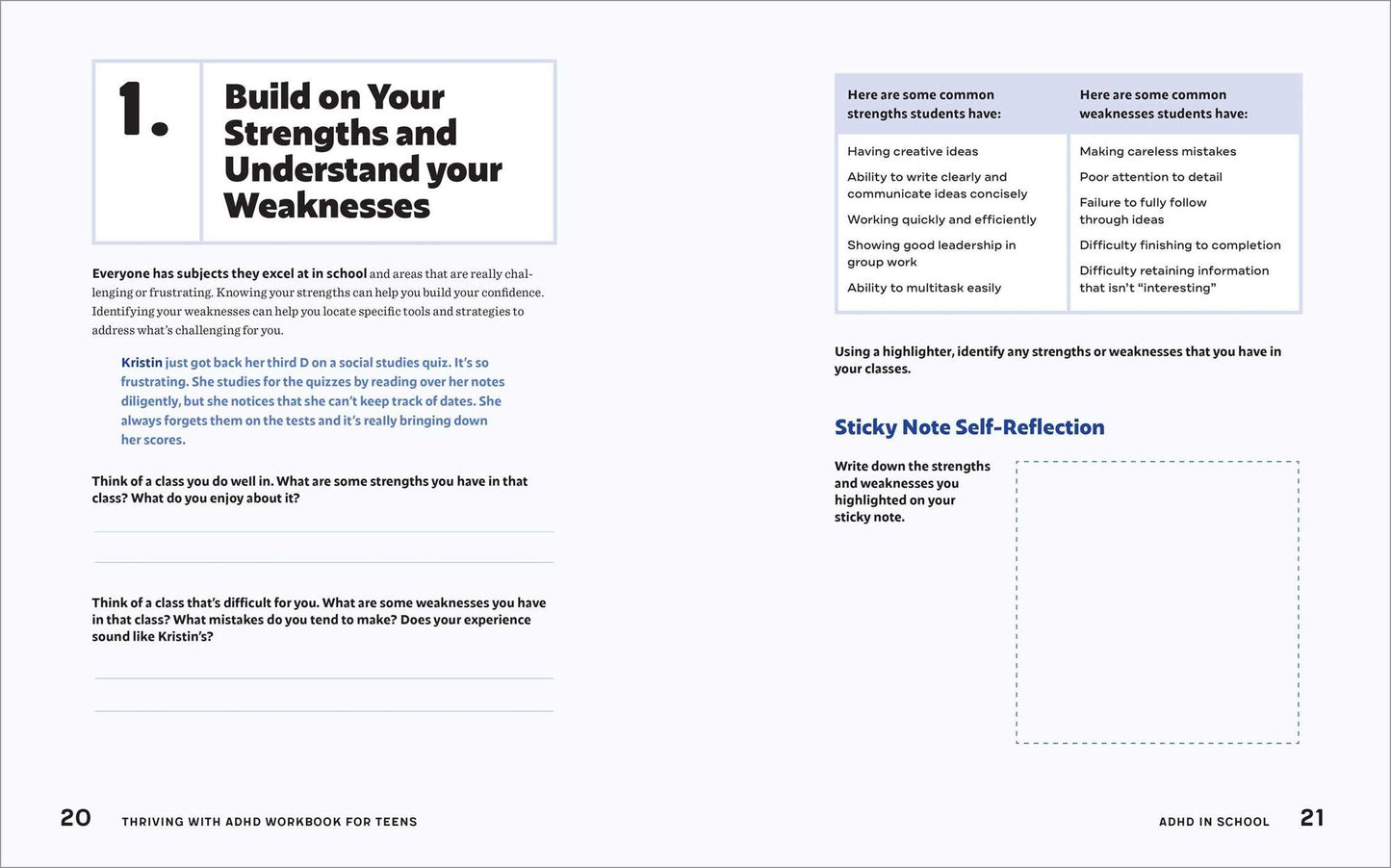Thriving with ADHD Workbook for Teens: Improve Focus, Get Organized, and Succeed