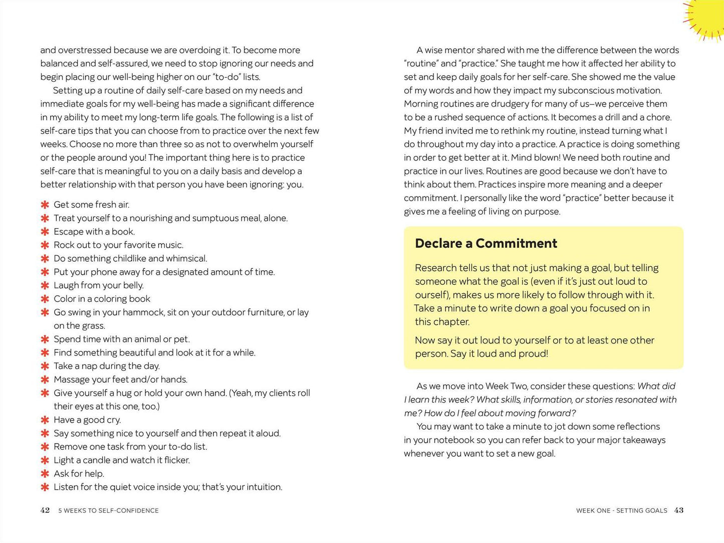 5 Weeks to Self-Confidence: A Guide to Confronting Your Inner Critic and Controlling Your Relationship with Your Thoughts