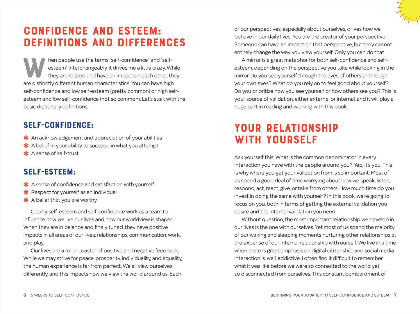 5 Weeks to Self-Confidence: A Guide to Confronting Your Inner Critic and Controlling Your Relationship with Your Thoughts