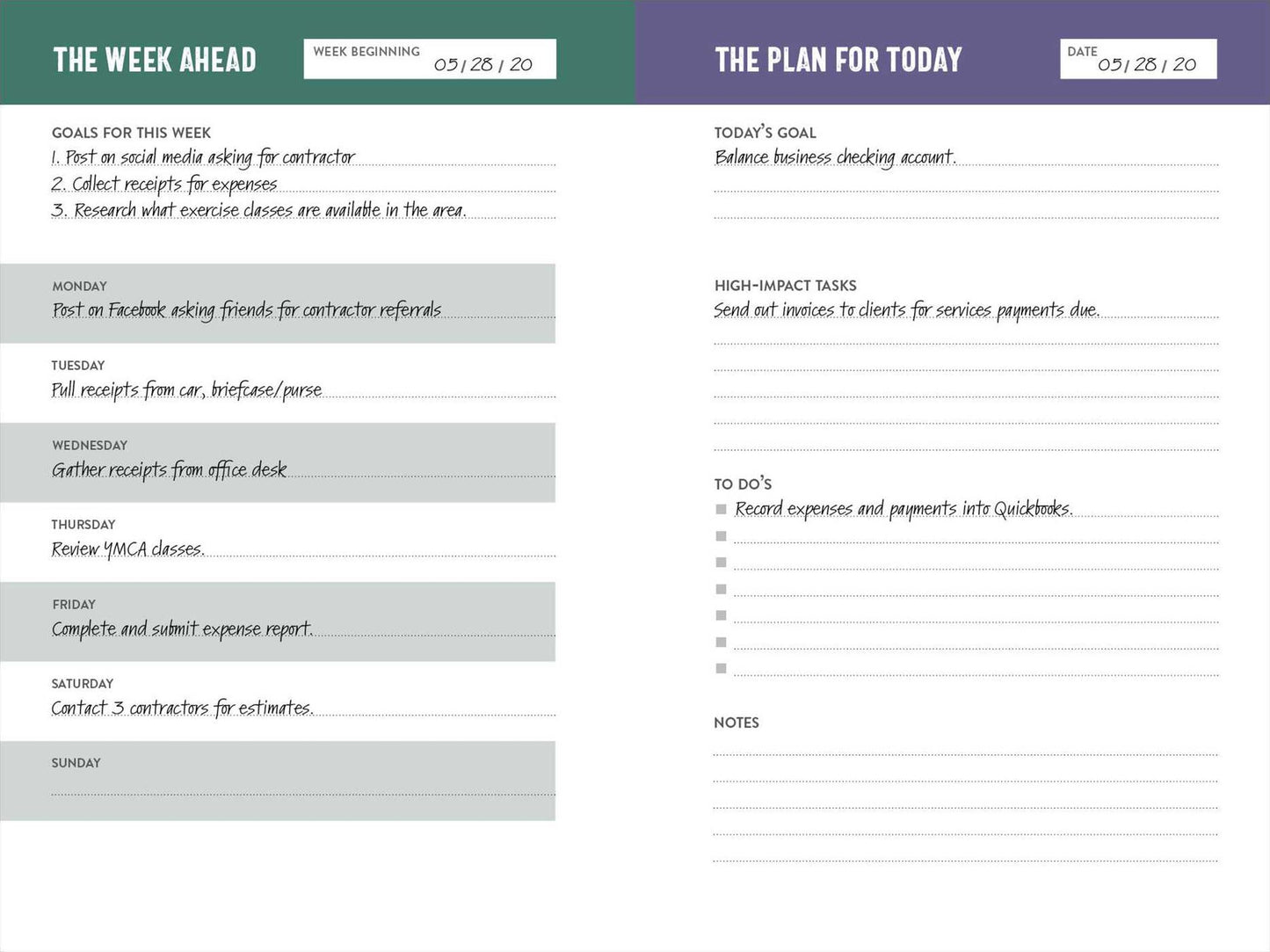 The Ultimate Productivity Planner: A 90-Day Journal to Build Effective Habits