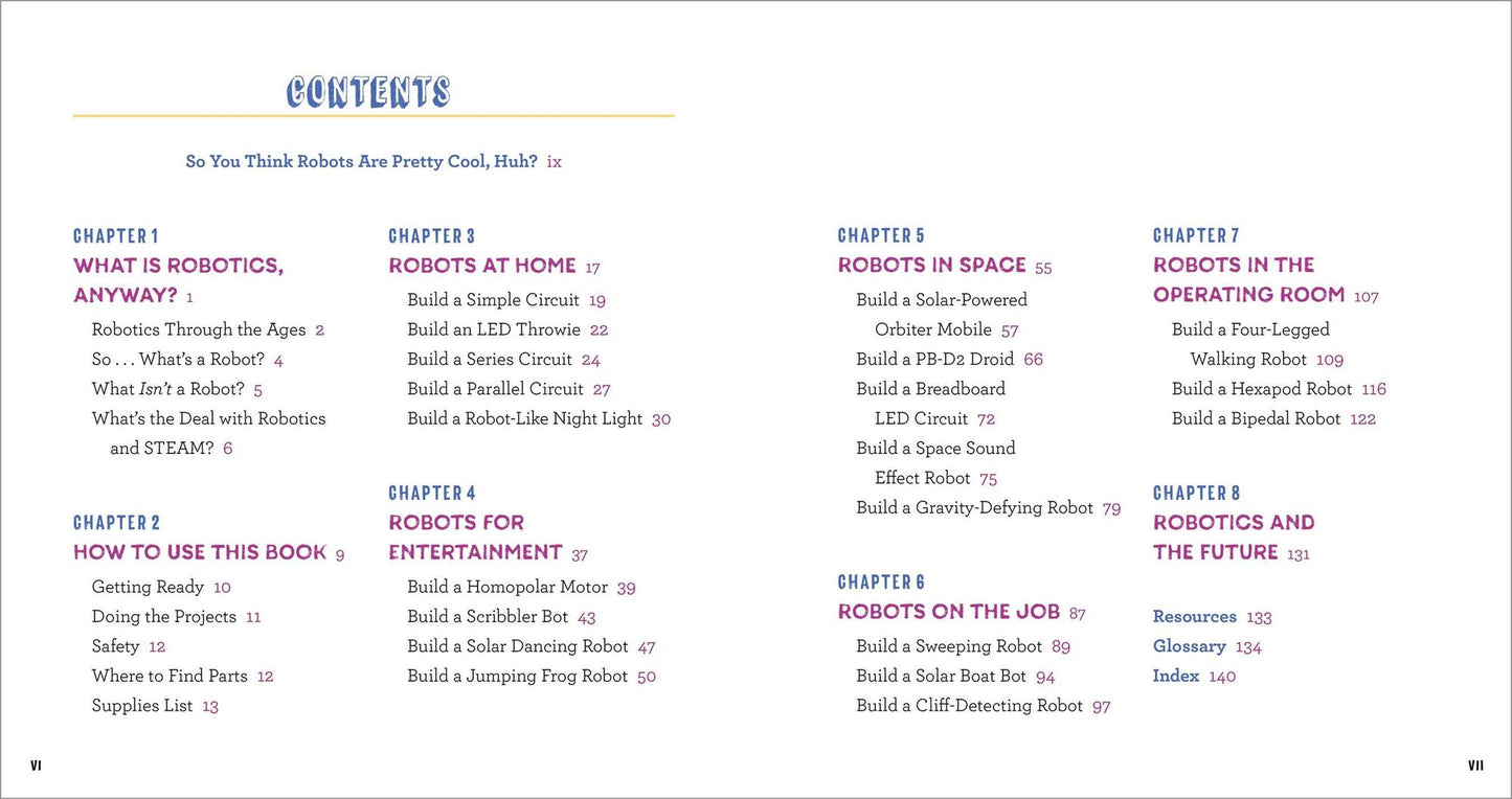 Awesome Robotics Projects for Kids: 20 Original STEAM Robots and Circuits to Design and Build