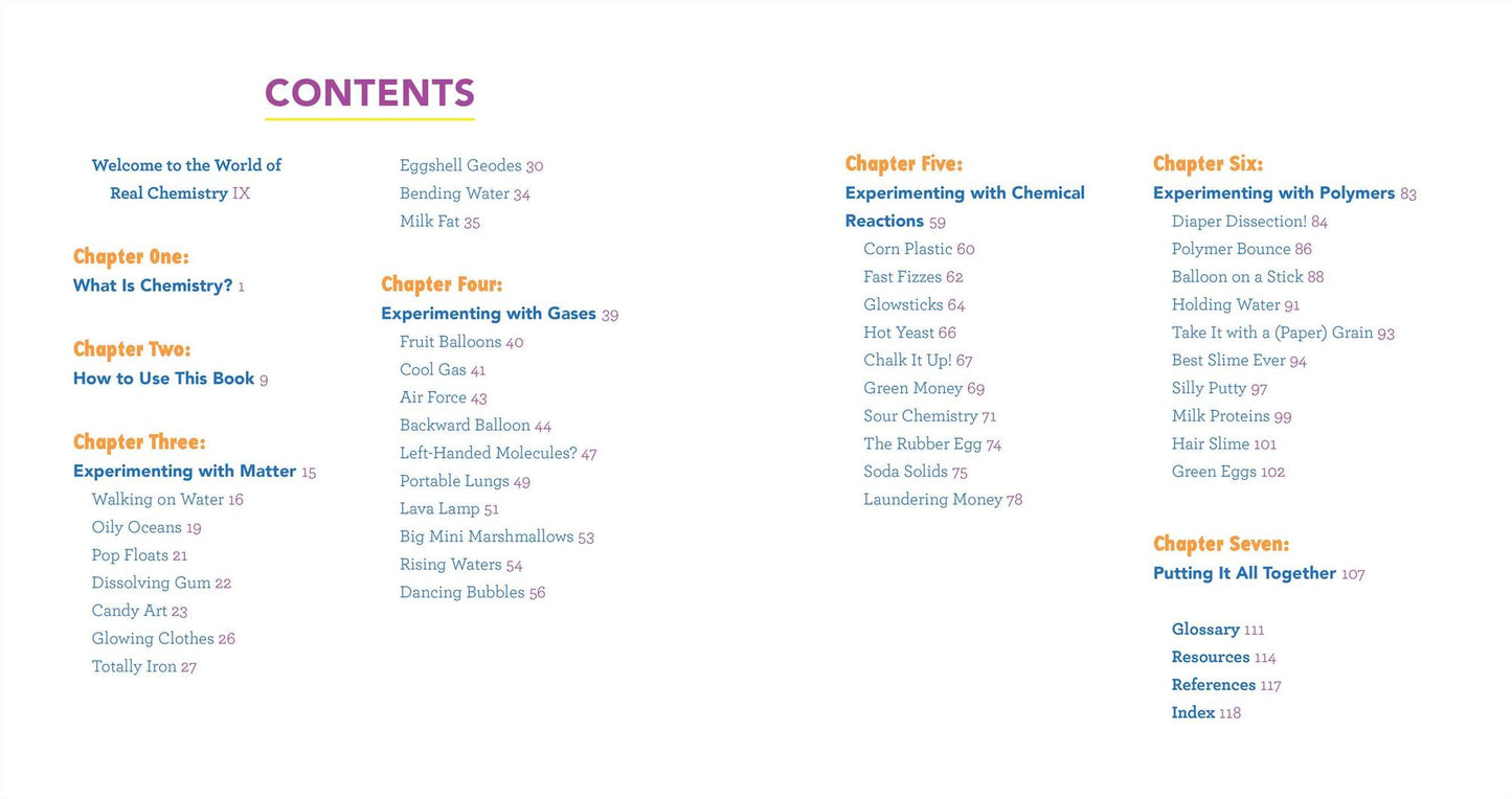 Real Chemistry Experiments: 40 Exciting STEAM Activities for Kids