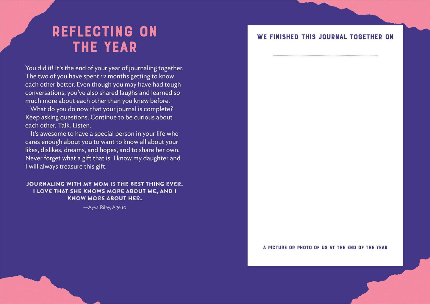 Just Us Girls: A Shared Journal for Moms and Daughters