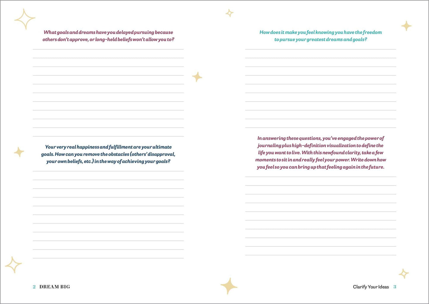 Dream Big: A Five-Minute Goal Journal