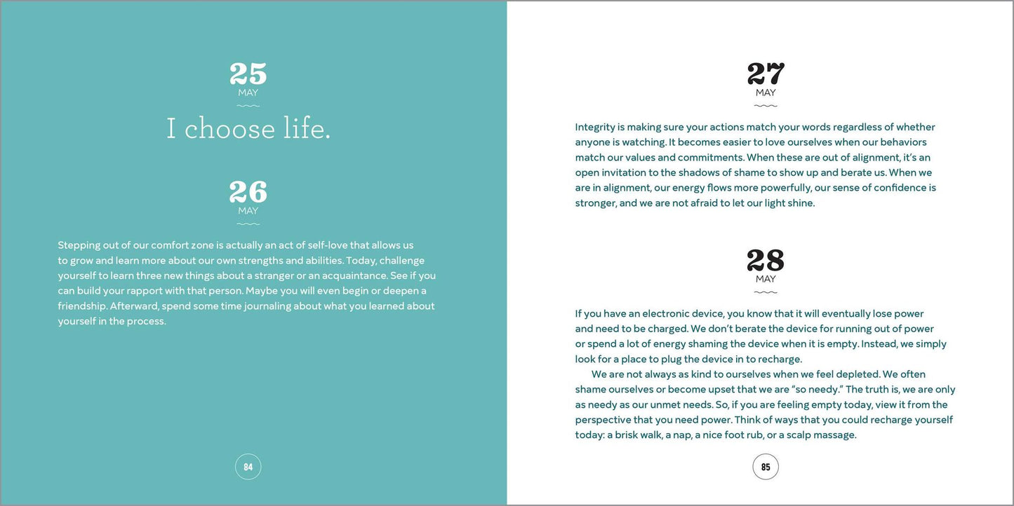 A Year of Self-Love: Daily Wisdom and Inspiration for Loving Yourself