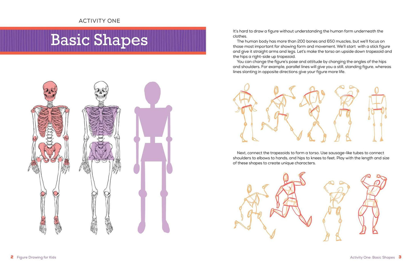 Figure Drawing for Kids: A Step-By-Step Guide to Drawing People
