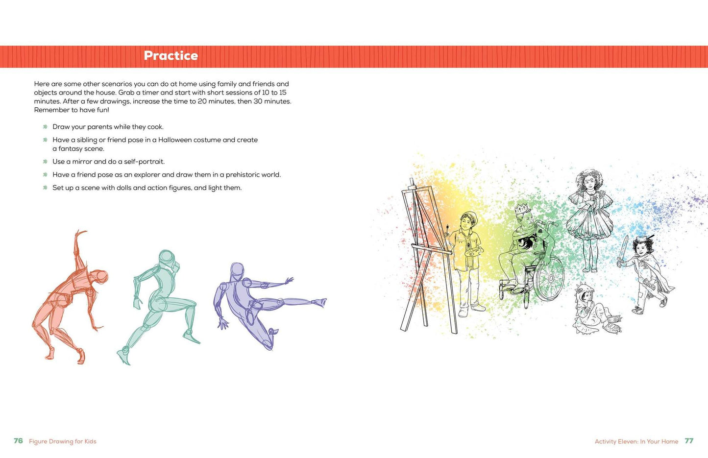Figure Drawing for Kids: A Step-By-Step Guide to Drawing People