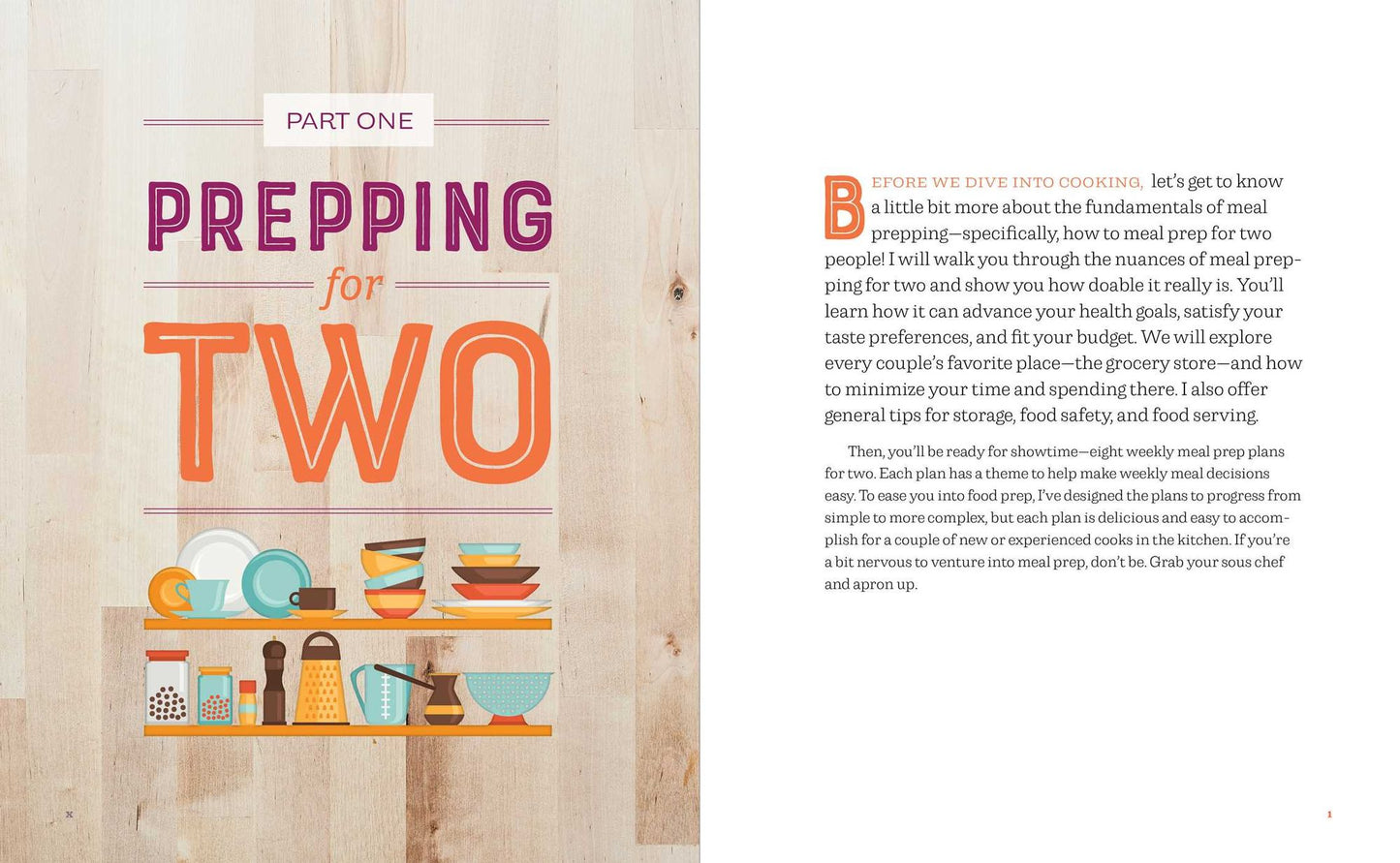Meal Prep for Two: 8 Weekly Plans & 75 Recipes to Get Healthier Together