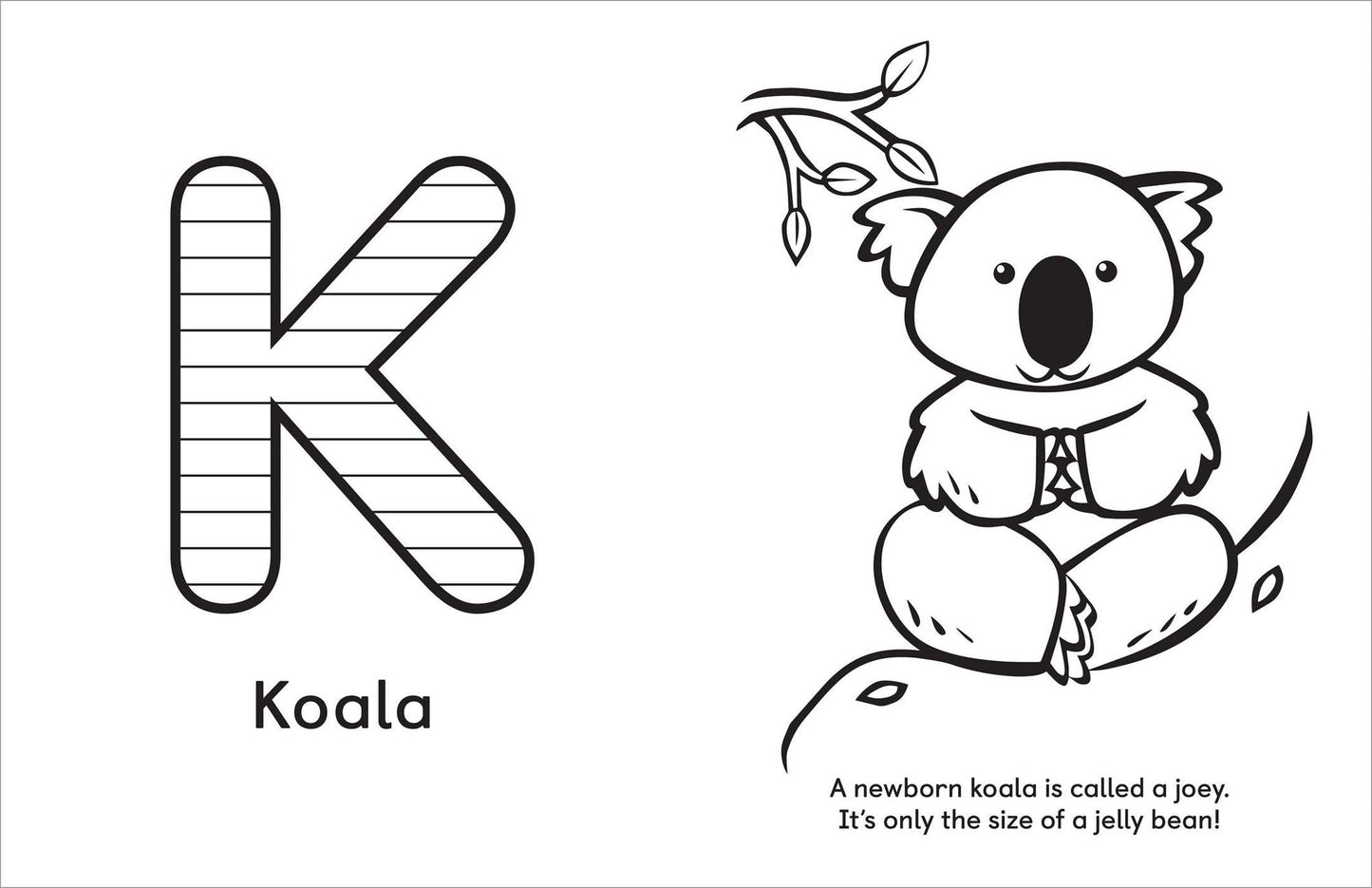 Is for Animals!: Preschool Coloring Book